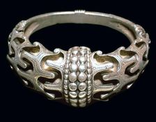 Massive silver Viking bracelet, 10th century