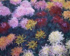 Massif de chrysanthèmes (Bed of Chrysanthemums), 1897. Creator: Monet, Claude (1840-1926)