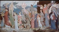 Masque of Love, 1900-1924. Creator: John Duncan