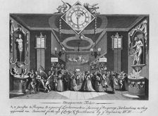 Masquerade Ticket 1727, (1827). Creator: Unknown