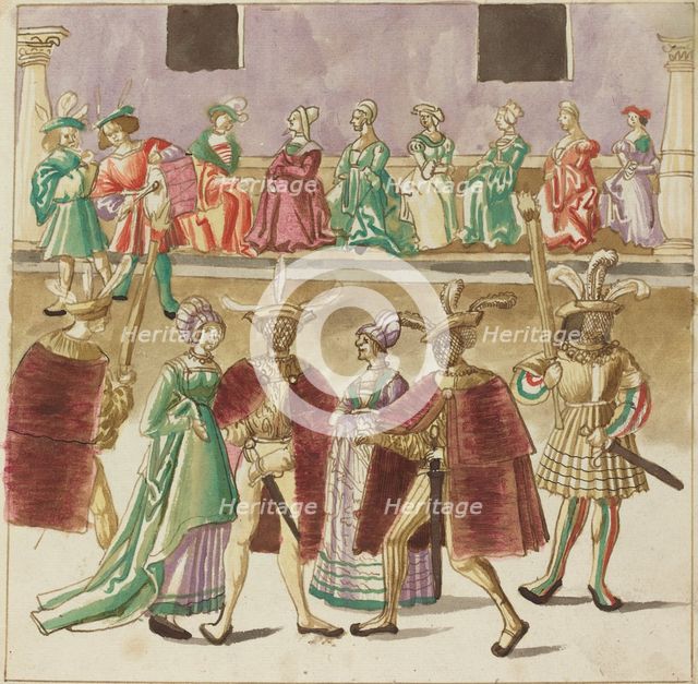 Masquerade, c. 1515. Creator: Unknown.