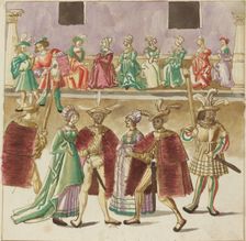 Masquerade, c. 1515. Creator: Unknown