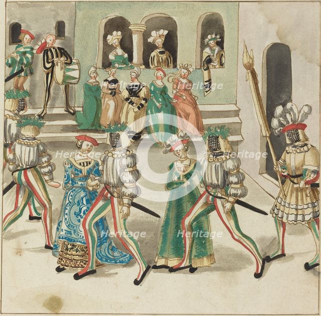 Masquerade, c. 1515. Creator: Unknown.