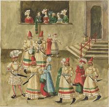 Masquerade, c. 1515. Creator: Unknown