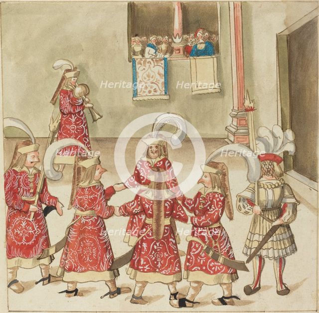 Masquerade, c. 1515. Creator: Unknown.