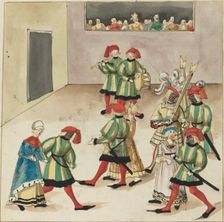 Masquerade, c. 1515. Creator: Unknown