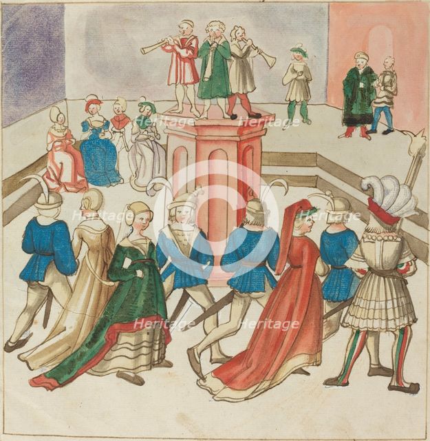 Masquerade, c. 1515. Creator: Unknown.