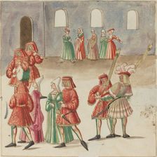 Masquerade, c. 1515. Creator: Unknown