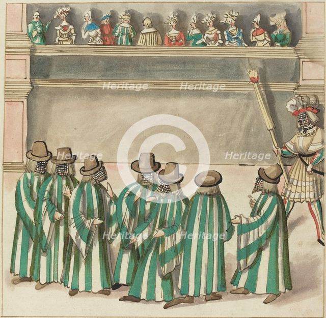 Masquerade, c. 1515. Creator: Unknown.