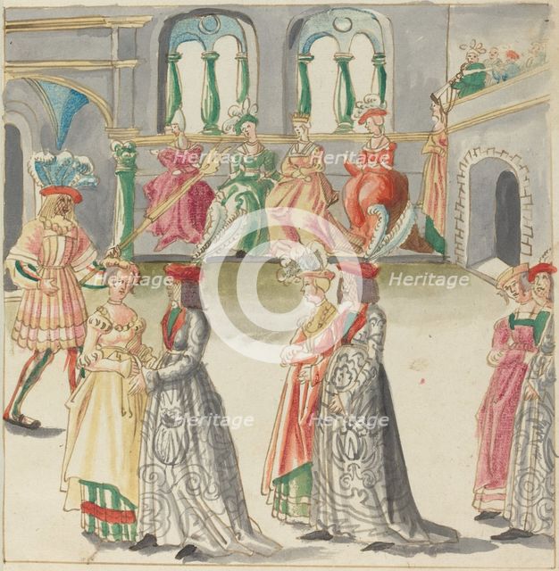 Masquerade, c. 1515. Creator: Unknown.
