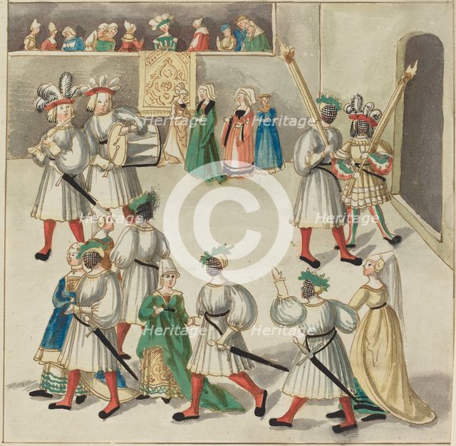 Masquerade, c. 1515. Creator: Unknown.