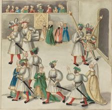 Masquerade, c. 1515. Creator: Unknown