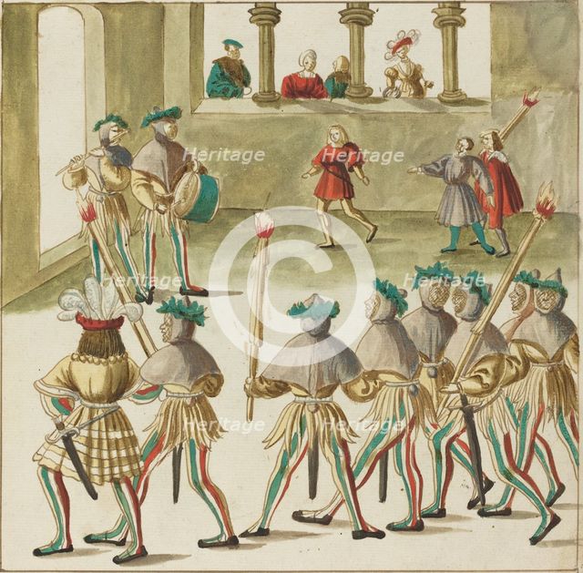 Masquerade, c. 1515. Creator: Unknown.
