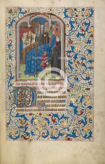 Mass for the Dead; Arenberg Hours, early 1460s. Creator: Willem Vrelant.