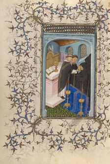 Mass for the Dead; Book of Hours, about 1410. Creator: Unknown