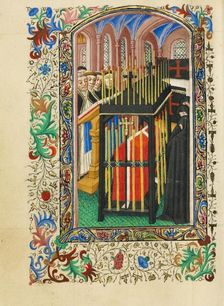 Mass for the Dead; Book of Hours, about 1430-1440. Creator: Fastolf Master