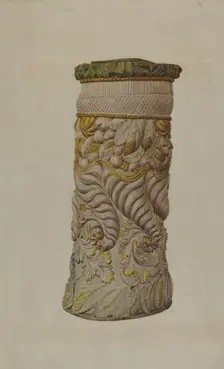 Mast Sheath, 1937. Creator: Lucille Chabot