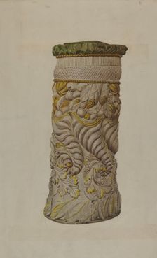 Mast Sheath, 1937. Creator: Lucille Chabot