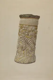 Mast Sheath, c. 1937. Creator: Lucille Chabot