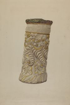 Mast Sheath, c. 1937. Creator: Lucille Chabot