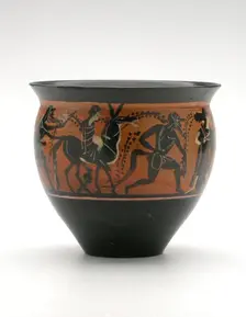 Mastoid (Drinking Cup), 500-480 BCE. Creator: Leafless Group