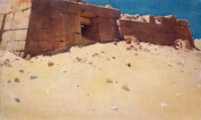 Mastaba Below the Second Pyramid c1880, (1904). Artist: Robert George Talbot Kelly