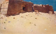 Mastaba Below the Second Pyramid c1880, (1904). Artist: Robert George Talbot Kelly