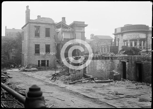 Master Mariners Almshouse, Carr Lane, City of Kingston Upon Hull, 1941. Creator: George Bernard Wood.