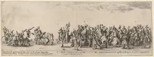 Master of His Excellency's Stables and Twenty Servants, 1633. Creator: Stefano della Bella