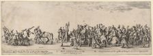 Master of His Excellency's Stables and Twenty Servants, 1633. Creator: Stefano della Bella