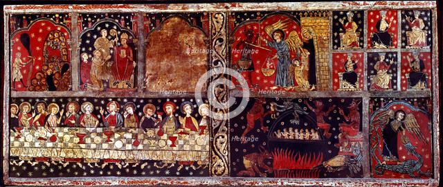 Master of Soriguerola' altar frontal from Estoll parish church, municipality of Urtx (La Cerdanya).