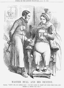 Master Bull and his Dentist 1861