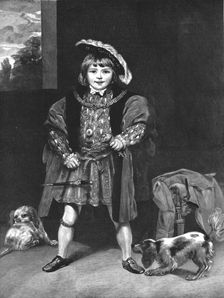 'Master Crewe as Henry VIII." after Sir Joshua Reynolds 1890. Creator: Unknown
