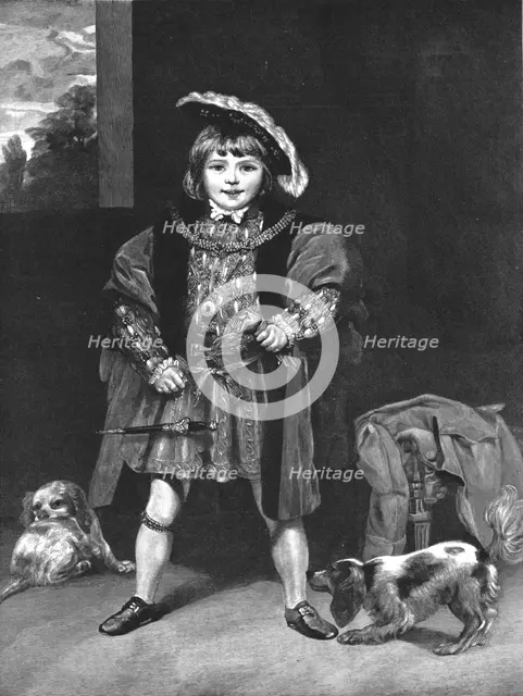 ''Master Crewe as Henry VIII." after Sir Joshua Reynolds', 1890. Creator: Unknown.