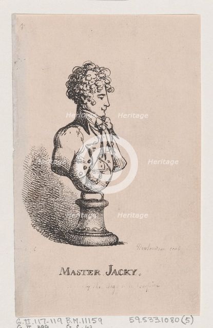 Master Jacky, April 1808., April 1808. Creator: Thomas Rowlandson.