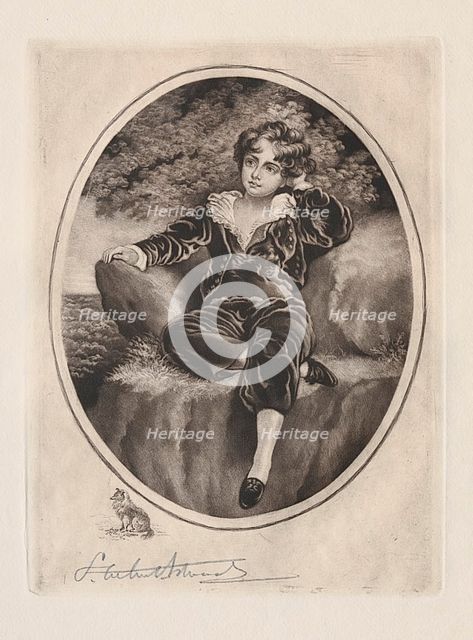 Master Lambton, 19th-20th century. Creator: Samuel Arlent-Edwards (American, 1862-1938).