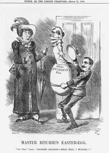 Master Ritchie's Easter-Egg 1888. Creator: Joseph Swain
