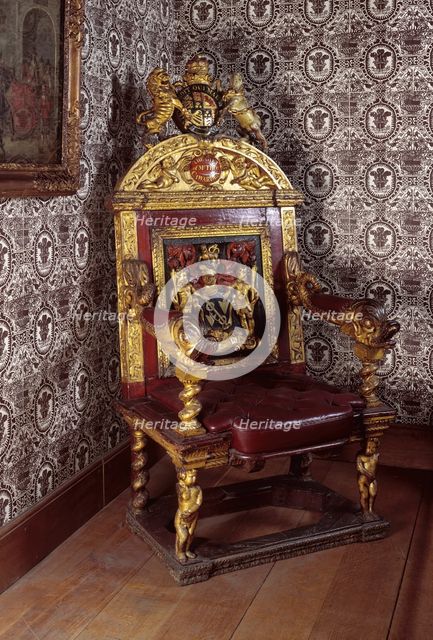 Master's chair, (c1550?). Creator: Unknown.