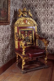 Master's chair, (c1550?). Creator: Unknown