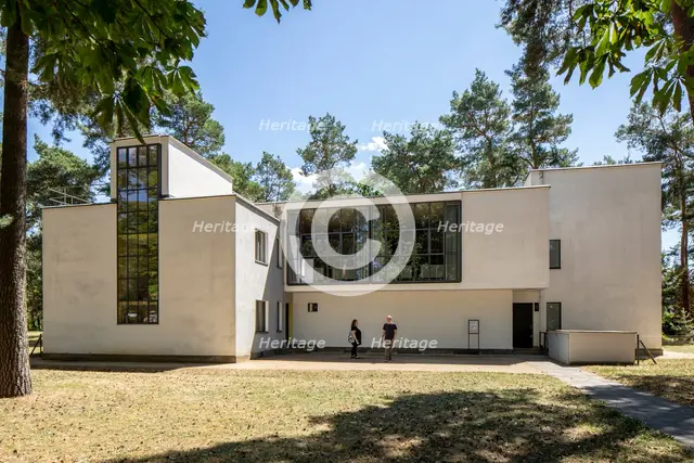 Masters' House. The Bauhaus building, Dessau, Germany, 2018. Artist: Alan John Ainsworth.