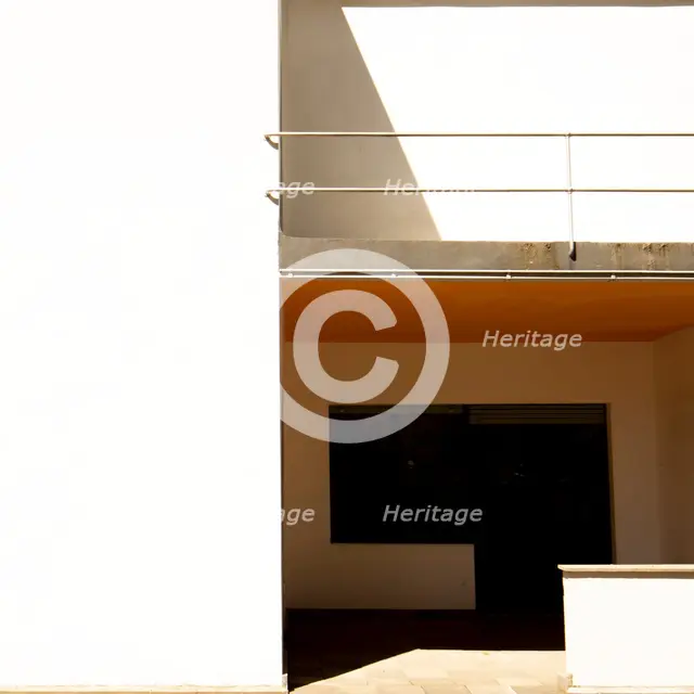 Masters' House. The Bauhaus building, Dessau, Germany, 2018.  Artist: Alan John Ainsworth.
