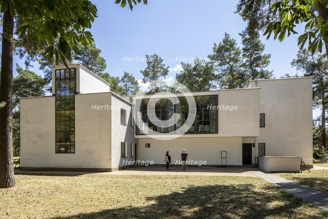 Masters' House. The Bauhaus building, Dessau, Germany, 2018. Artist: Alan John Ainsworth.