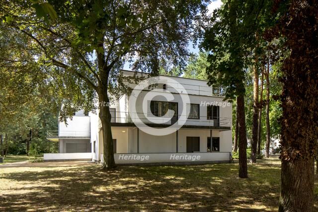 Masters' House. The Bauhaus building, Dessau, Germany, 2018.  Artist: Alan John Ainsworth.