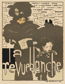 Masters of the Poster: Pl. 38, La Revue Blanche , 1894. Creator: Pierre Bonnard (French, 1867-1947); Ancourt, Paris
