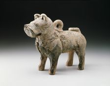 Mastiff (Tomb Figurine), Eastern Han dynasty (A.D. 25-220), 2nd century. Creator: Unknown
