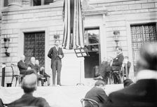 McAneny at "Jefferson" unveiling, 1914. Creator: Bain News Service
