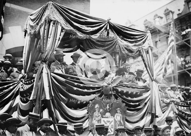 McAneny - Prendergast, Milo, breaking ground for Subway, between c1910 and c1915. Creator: Bain News Service.