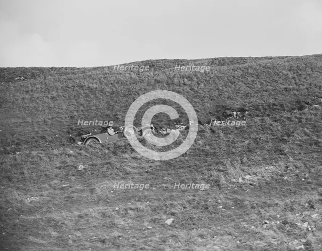 MCC Sporting Trial, Litton Slack, Derbyshire, 1930. Artist: Bill Brunell.