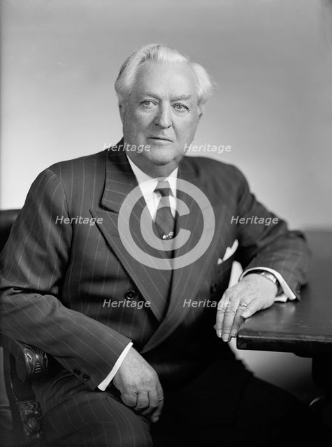 Mccarran, Pat. Senator - Portrait, 1947. Creator: Harris & Ewing.