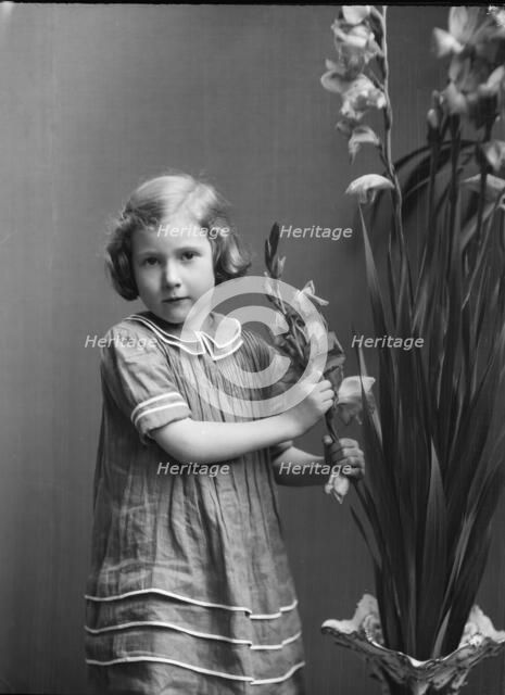 McCormick, Medill, child of, portrait photograph, 1927 May 8. Creator: Arnold Genthe.